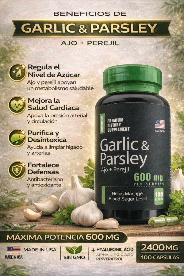 17696348731000416969 Ajo Y Perejil Workout 600mg