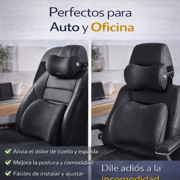 Almohada Ergonomica Para Cuello Y Espalda