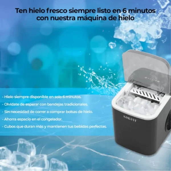 Maquina De Hielo De Cubitos